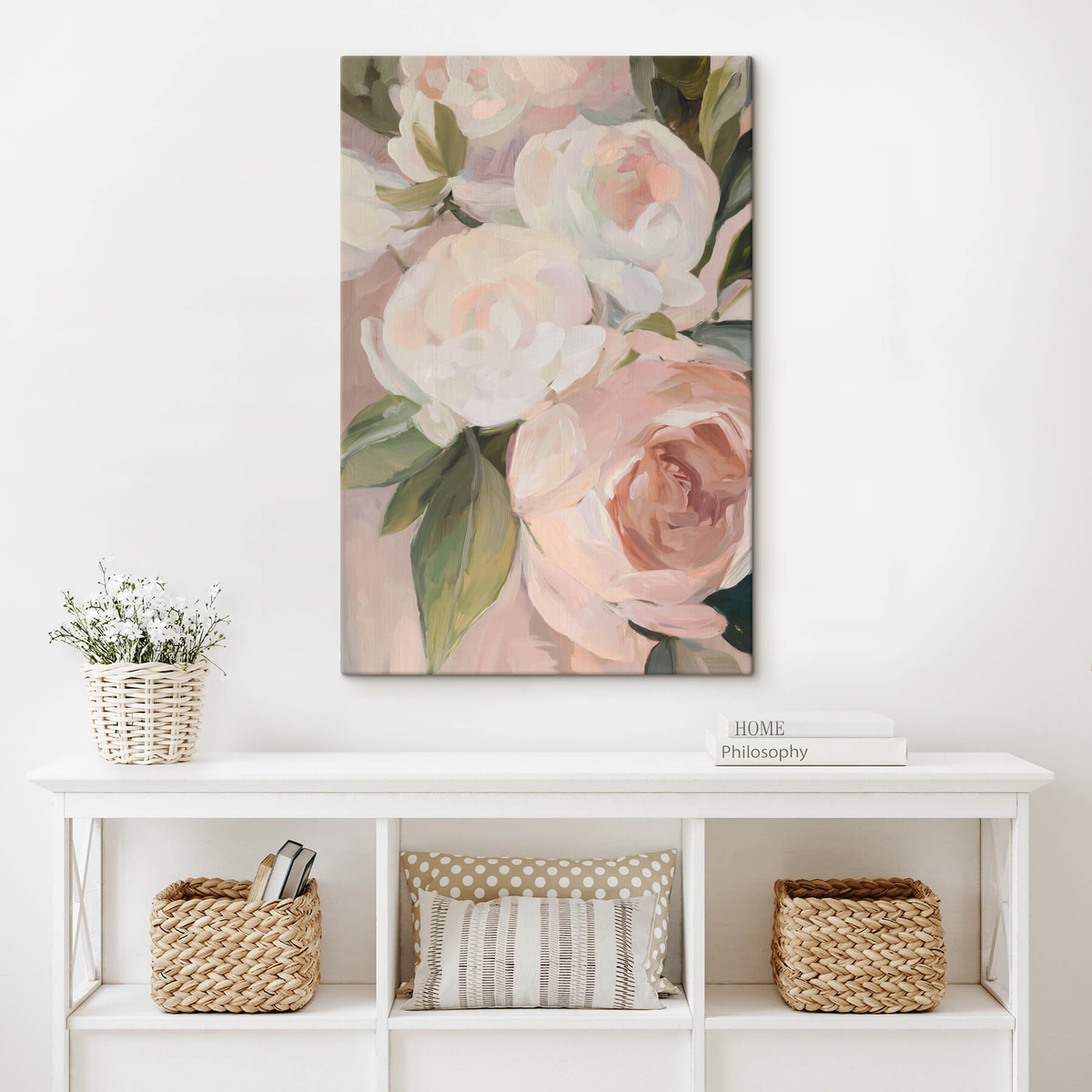 Ramo abstrato de flores — interior 1