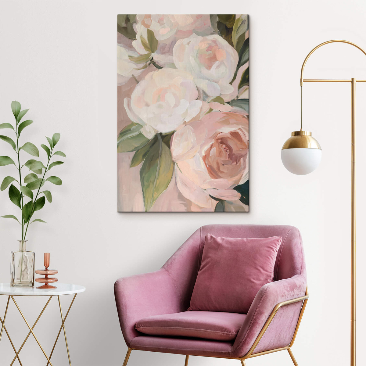 Ramo abstrato de flores — interior 2