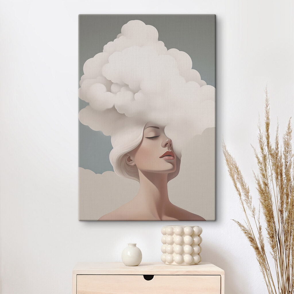 Penteado de nuvem — interior 1