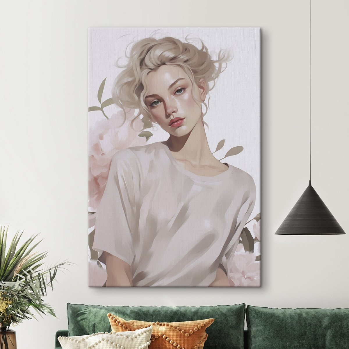 Retrato de menina — interior 2