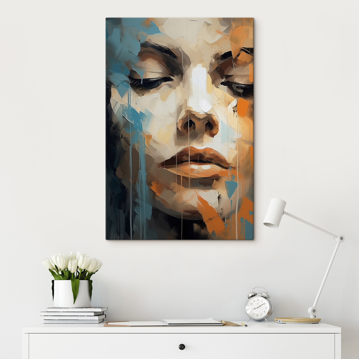Rosto em formas — interior 2