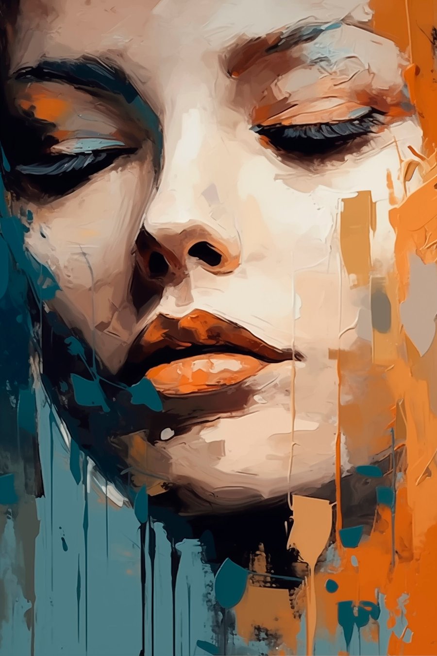 Retrato em planos — design completo