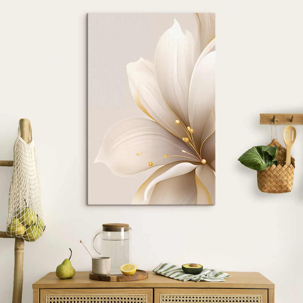 Flor creme luminosa — interior 2