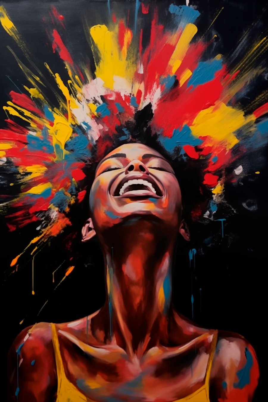 Explosão de cores — design completo