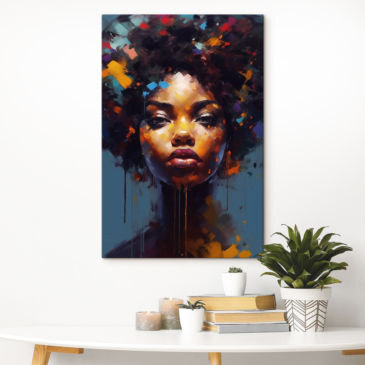 Retrato em manchas — interior 2