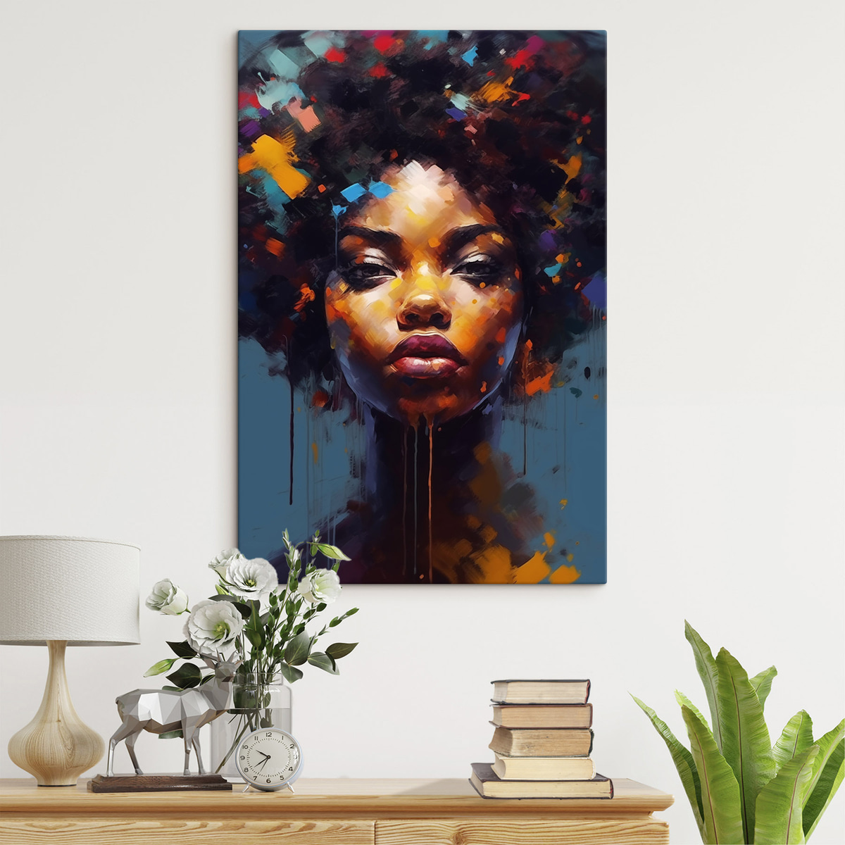Retrato em manchas — interior 1