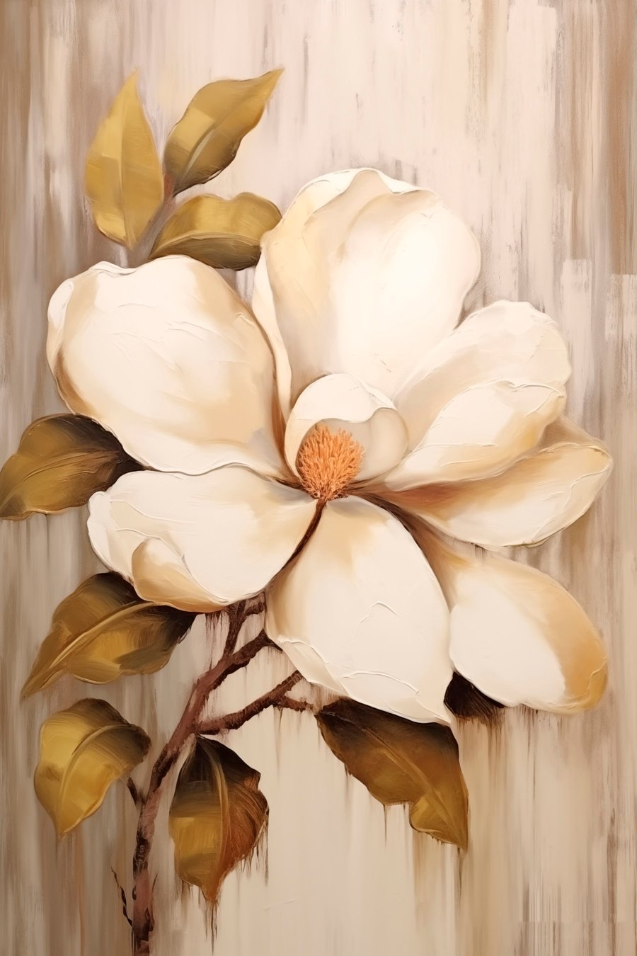 Flor abstrata — design completo