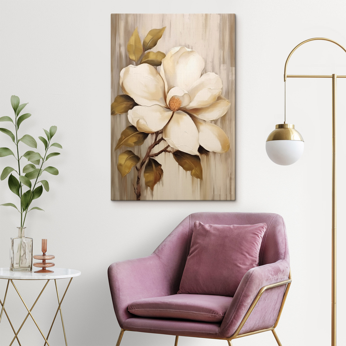 Flor abstrata — interior 1