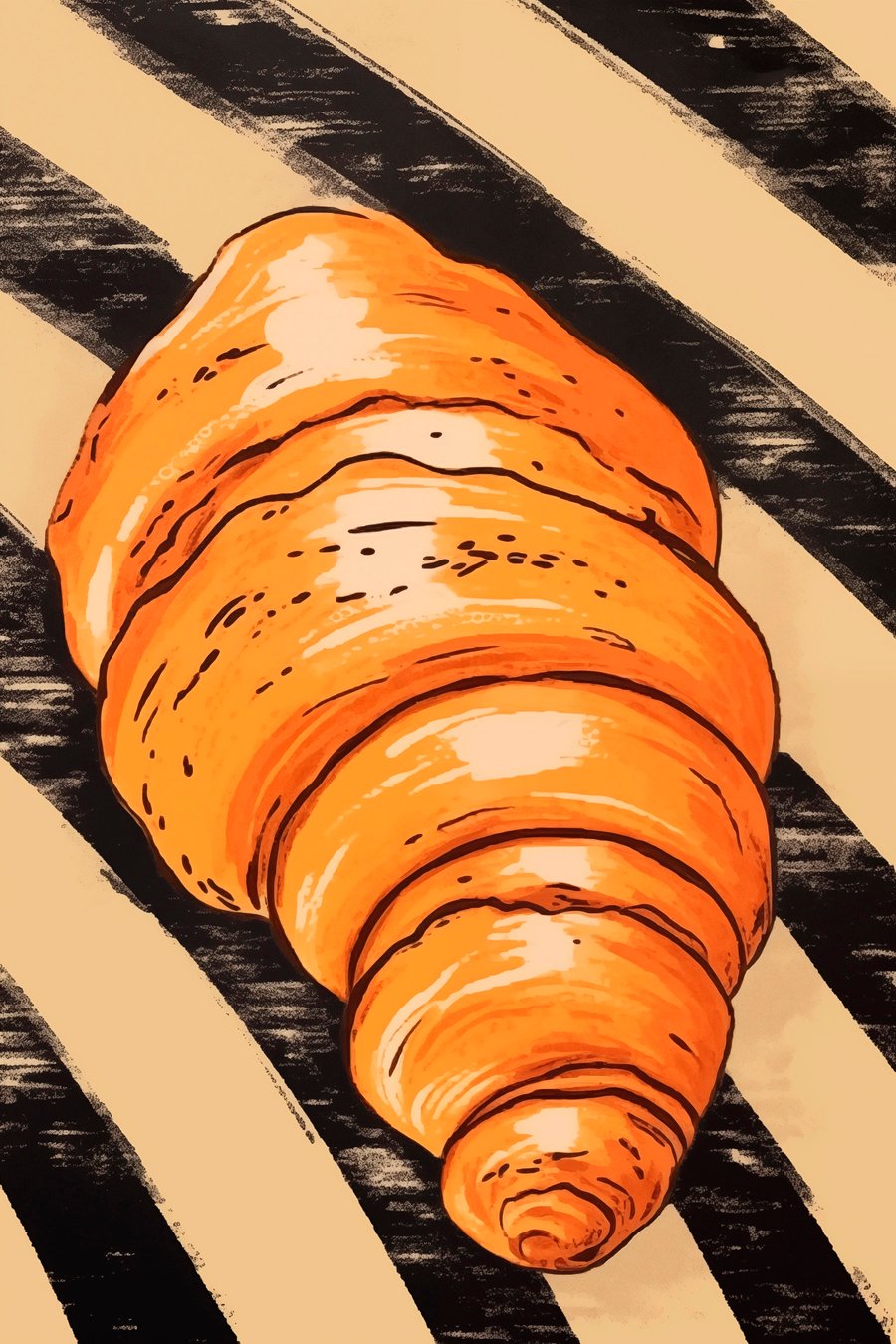 Croissant — design completo
