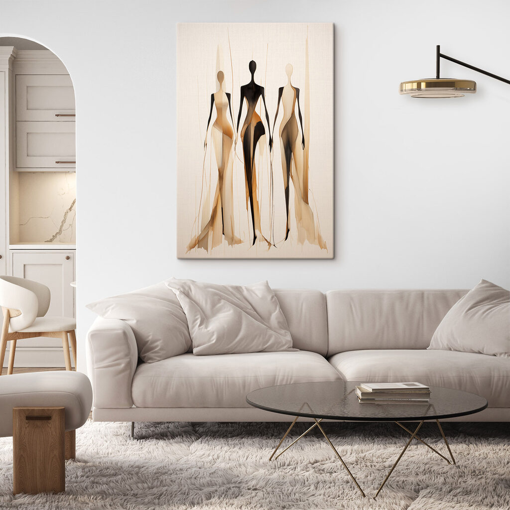 Figuras de vestido claro — interior 1
