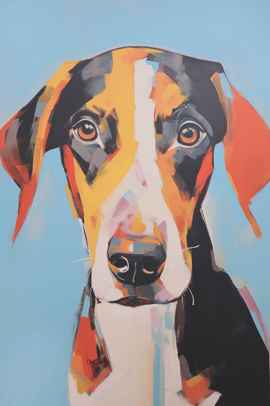 Retrato de cão — design completo