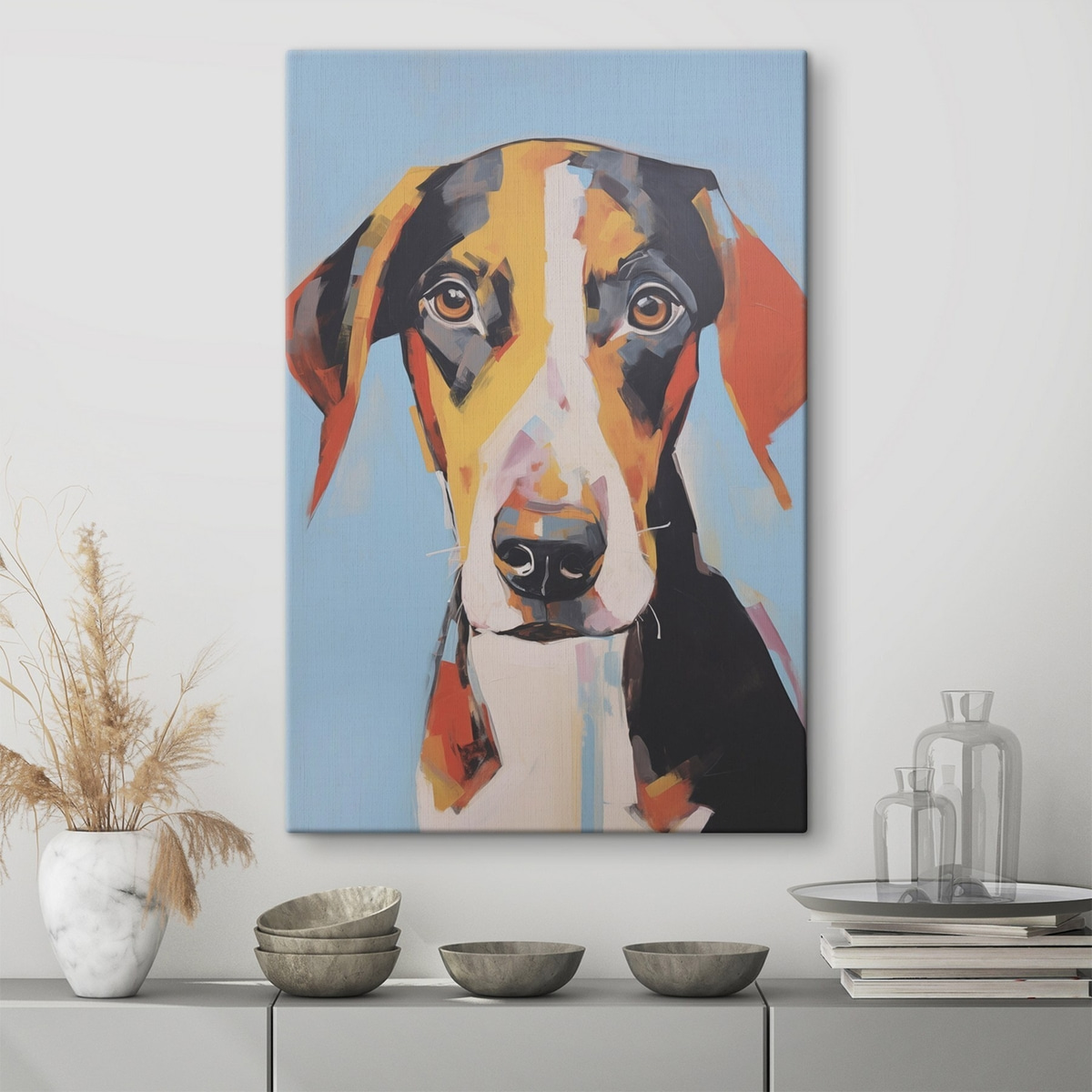Retrato de cão — interior 1
