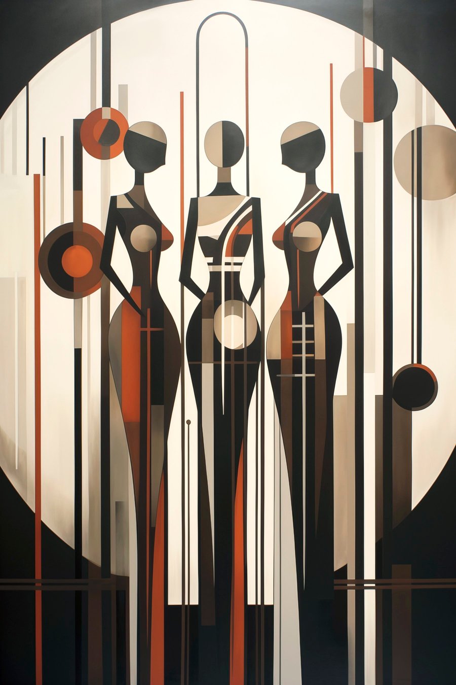 Figuras femininas estilizadas — design completo