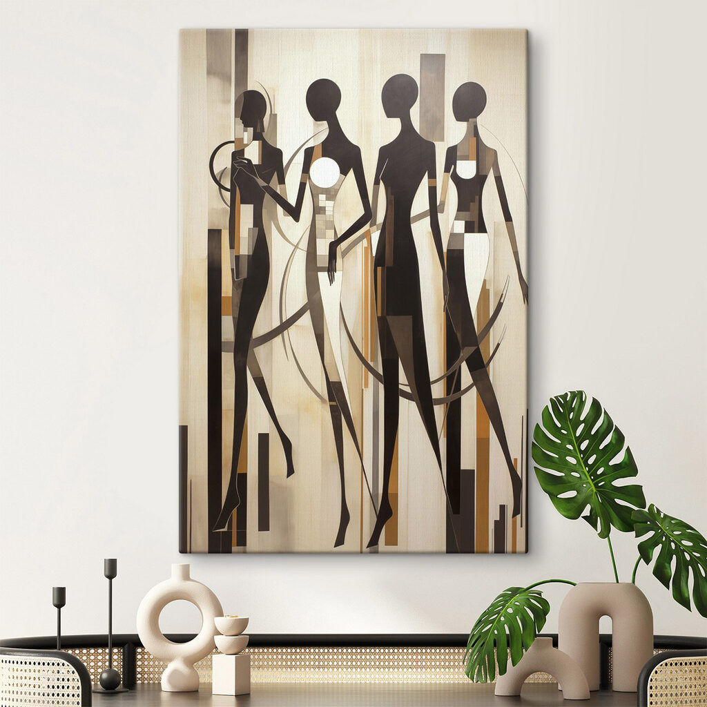 Quatro figuras riscadas — interior 2