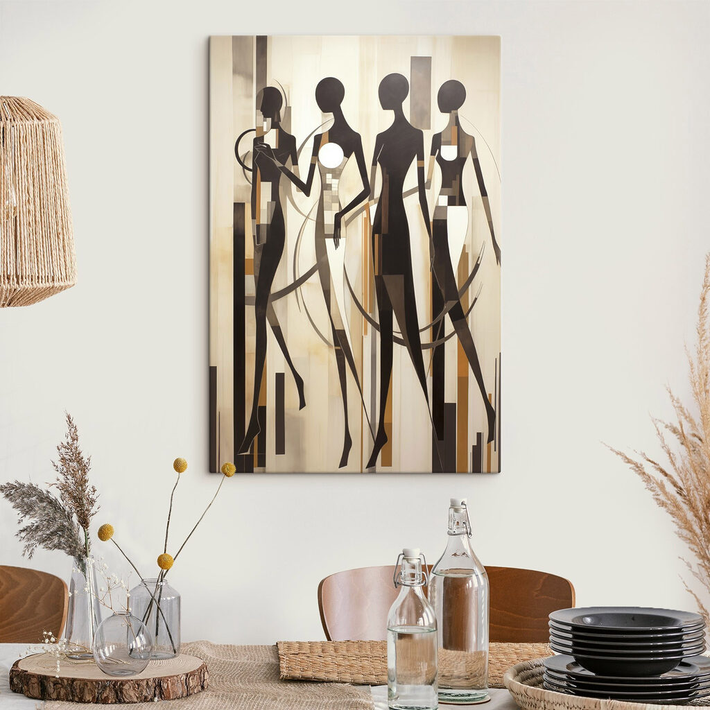 Quatro figuras riscadas — interior 1
