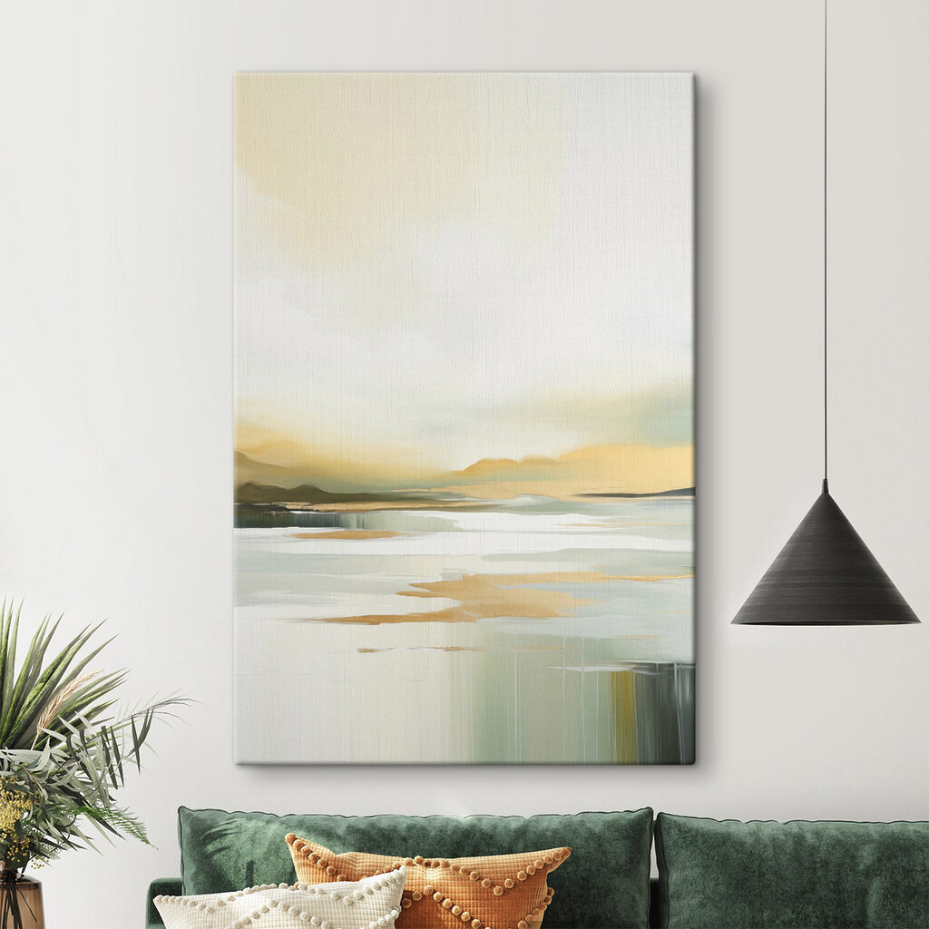 Sol sobre horizonte verde-oliva — interior 2