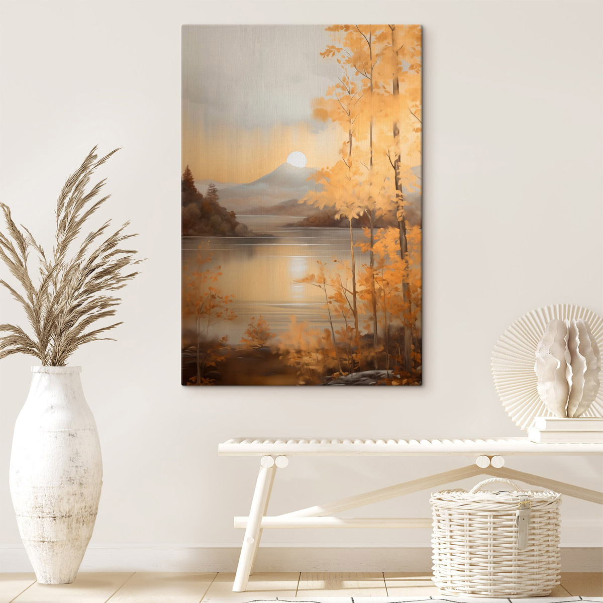 Lago sereno de outono — interior 1