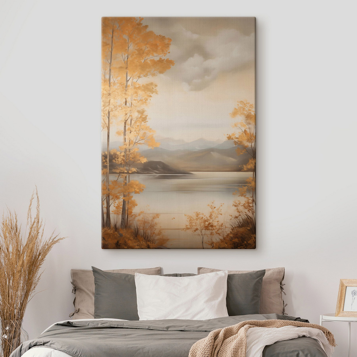 Lago sereno de outono — interior 1