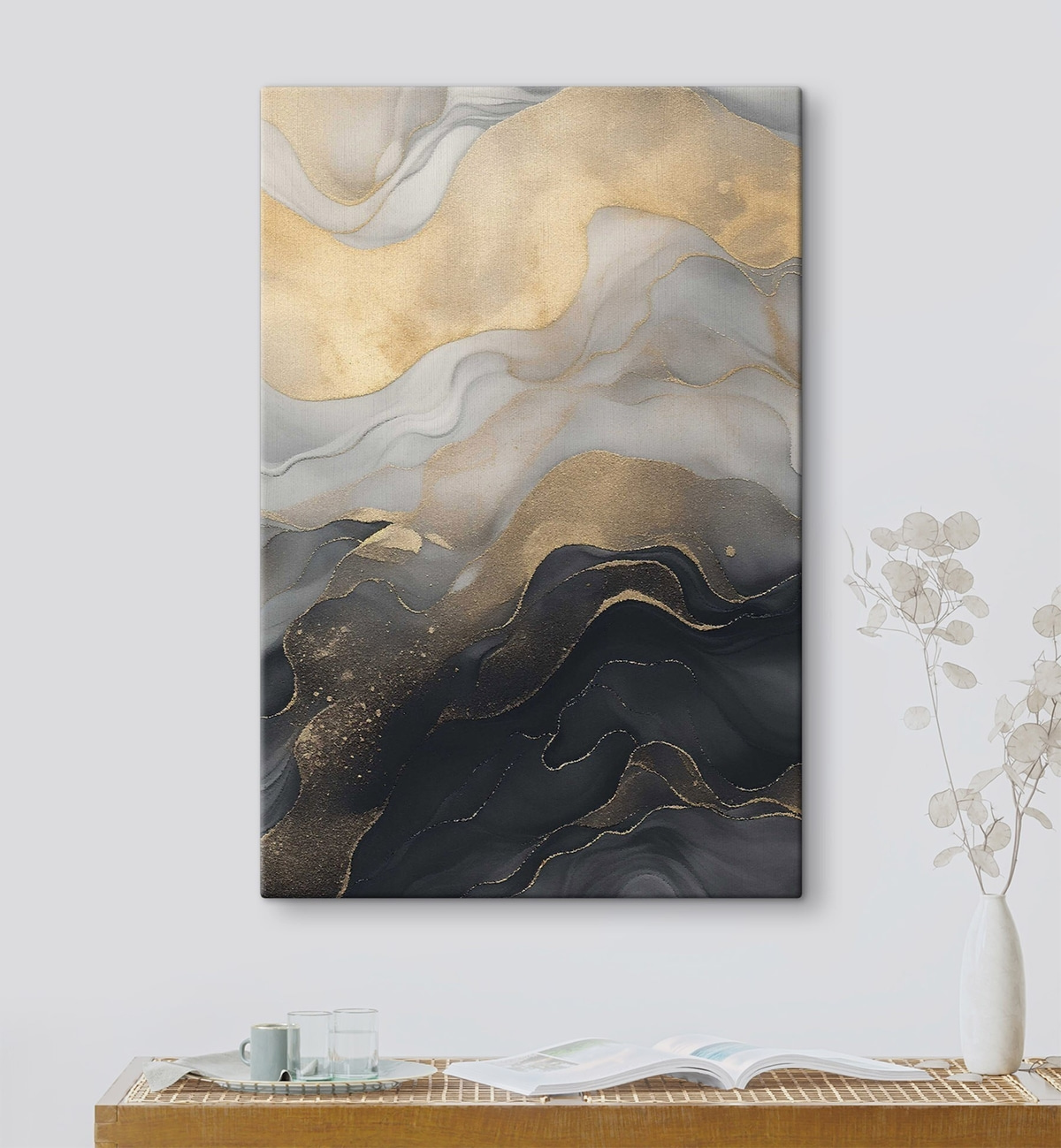 Líquidos abstratos — interior 1