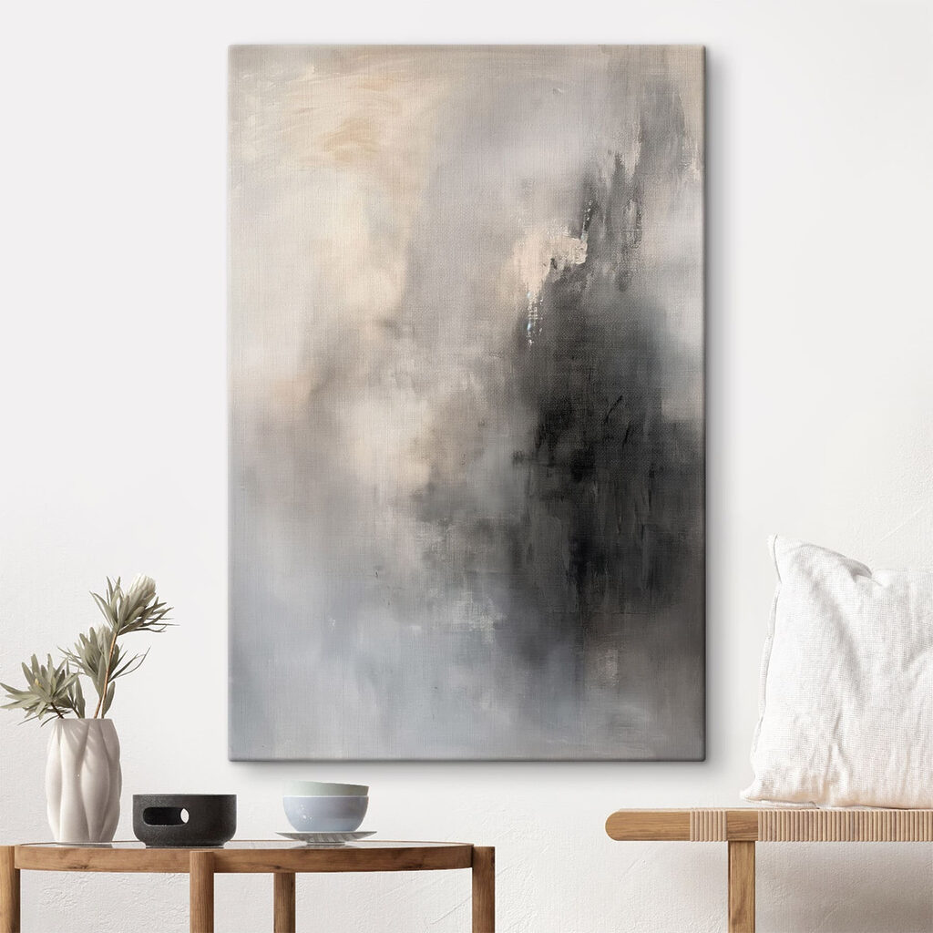 Névoa cinzenta e sombra — interior 1