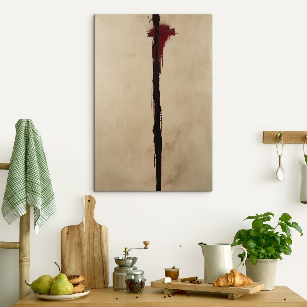 Acento vermelho — interior 2