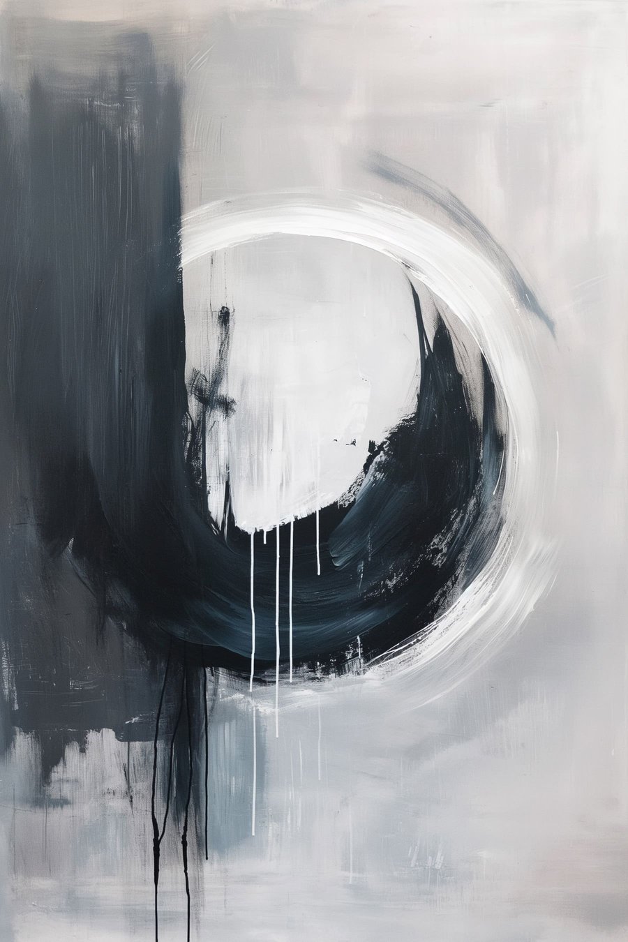 Círculo abstrato — design completo