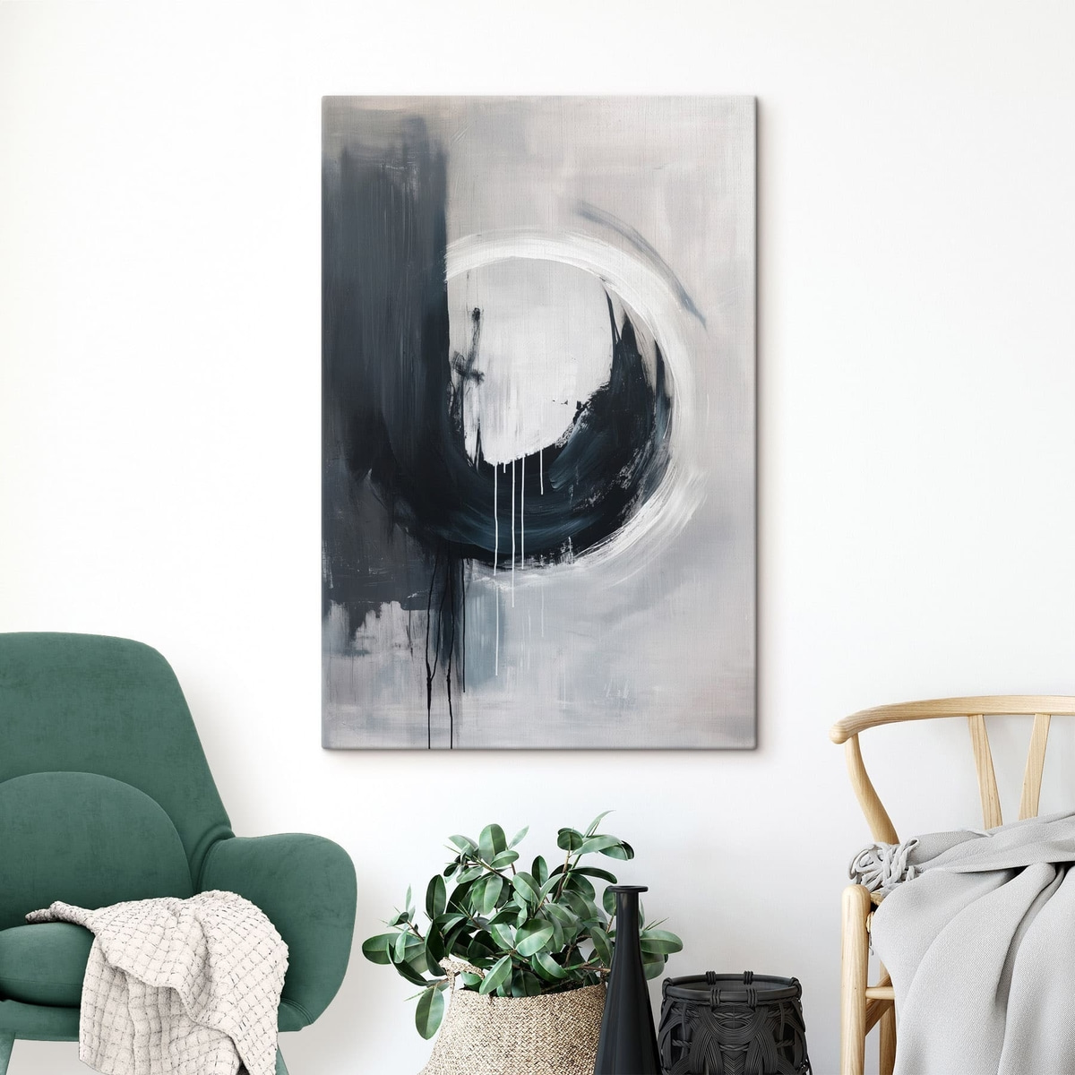 Círculo abstrato — interior 2
