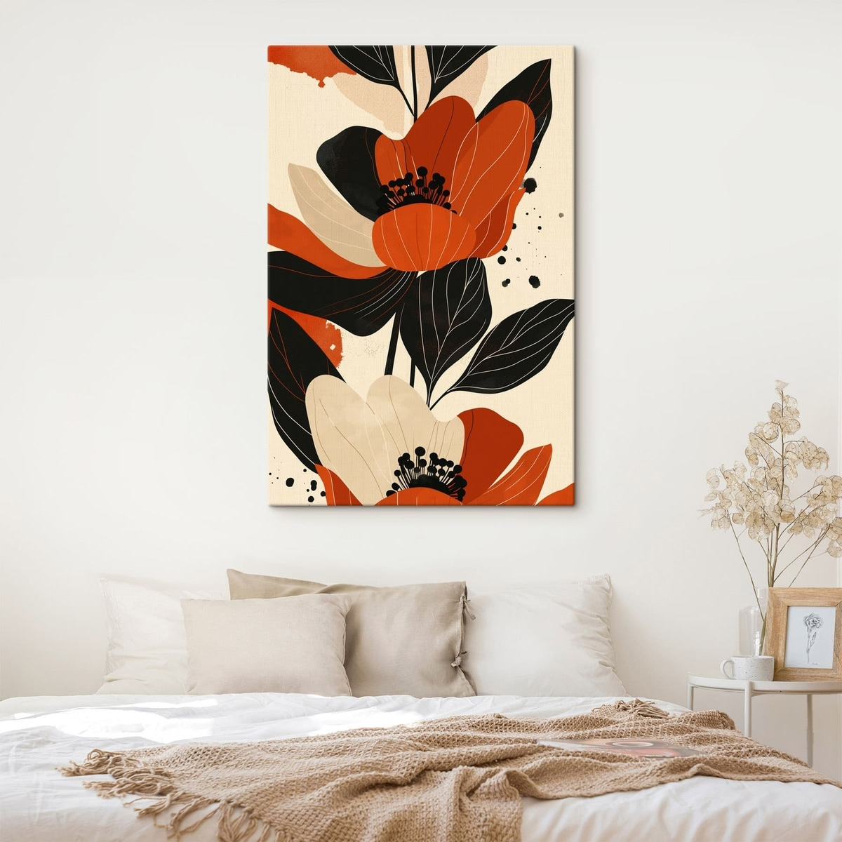 Flores grandes e coloridas — interior 2