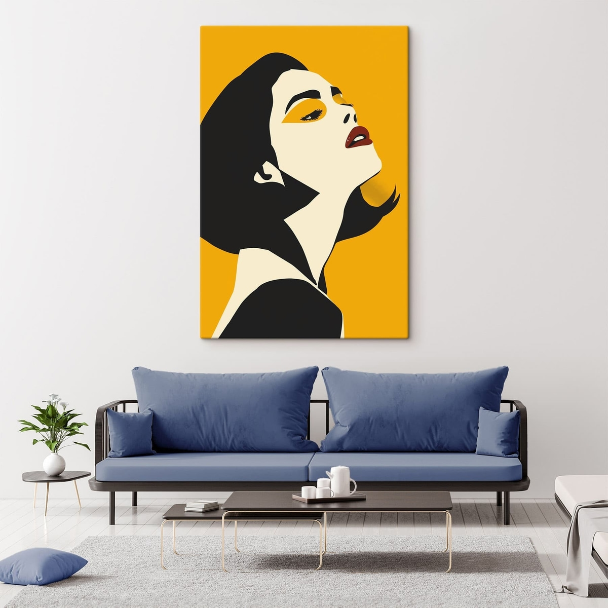 Menina pop art — interior 2