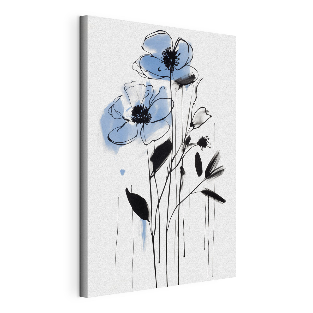 Abstração com flores — vista do produto