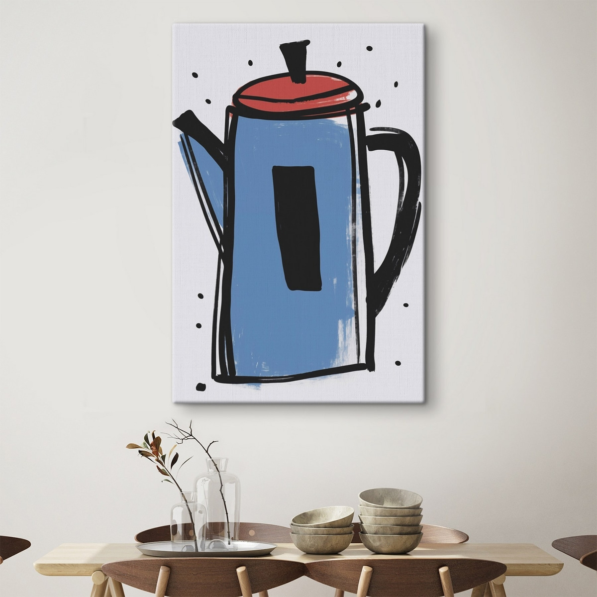 Cafeteira em desenho — interior 2