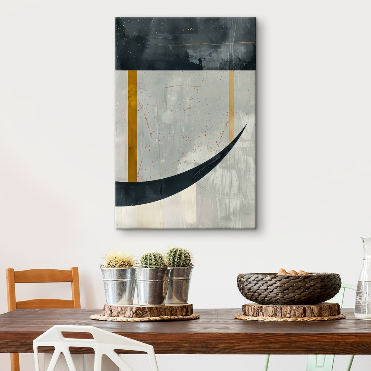 Geometria sobre betão — interior 1