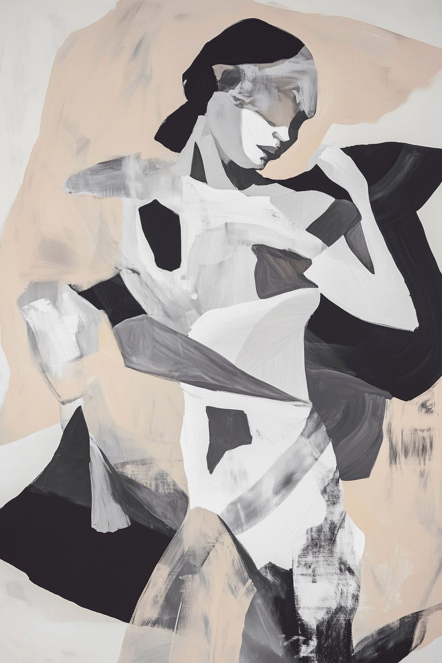Silhueta abstrata — design completo