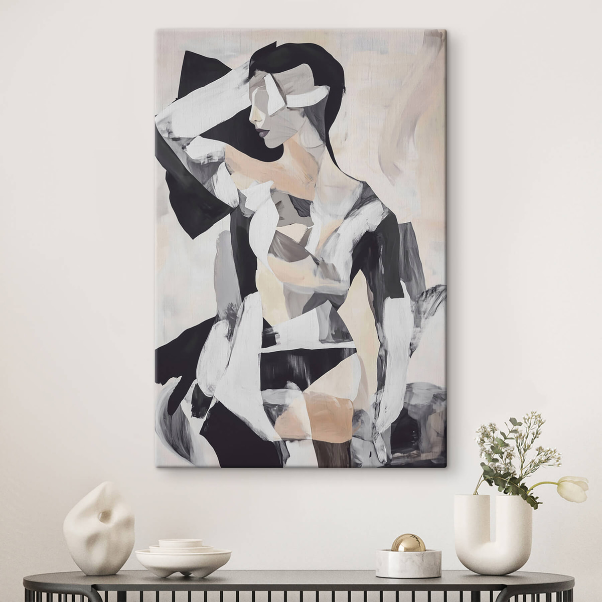 Silhueta abstrata — interior 1