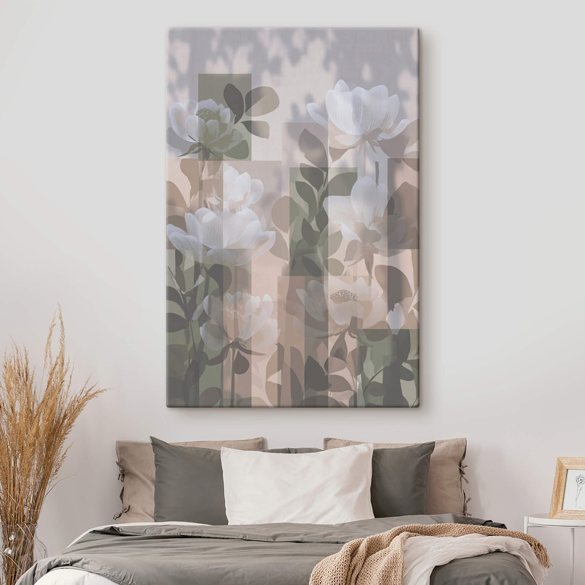 Abstração com flores — interior 3