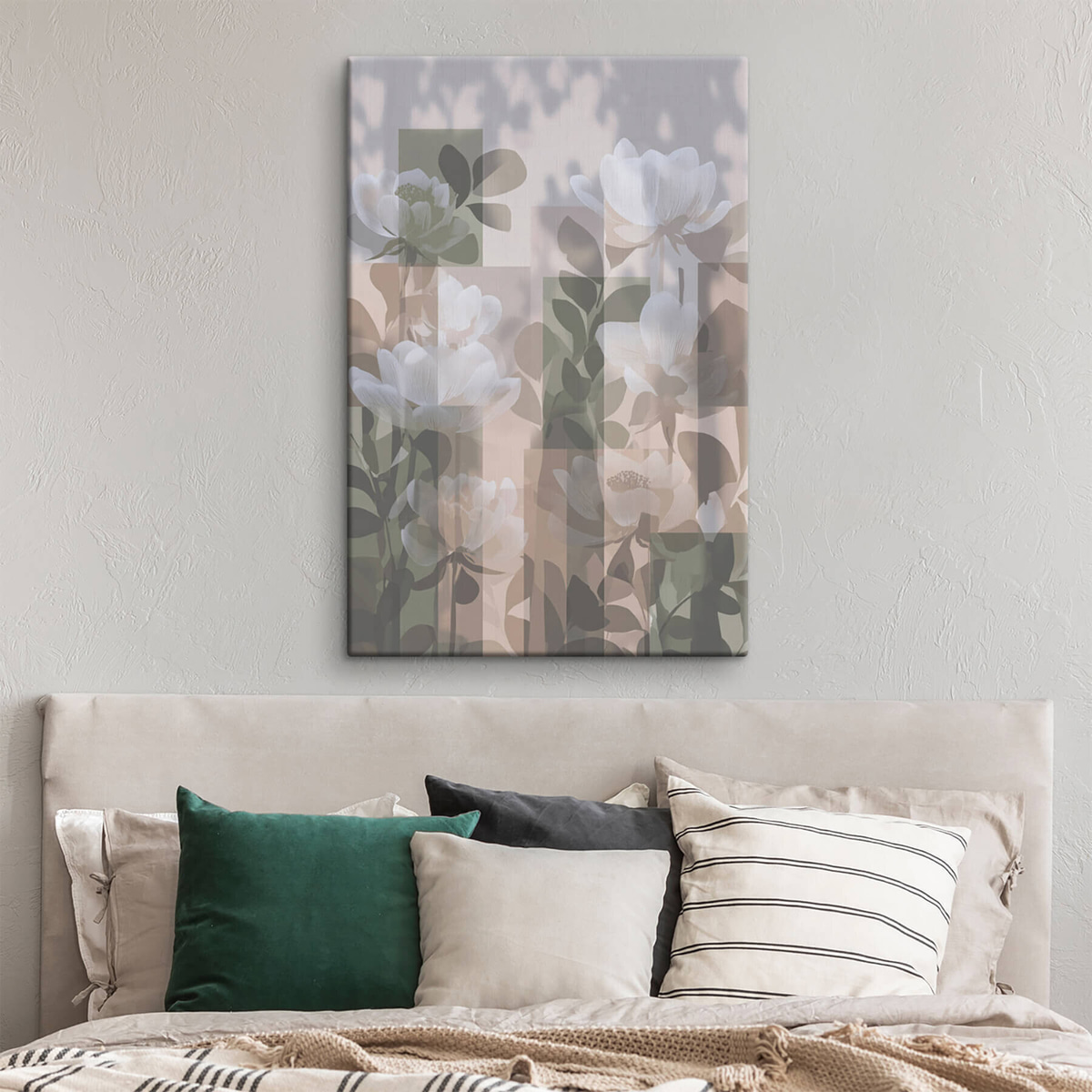 Abstração com flores — interior 2