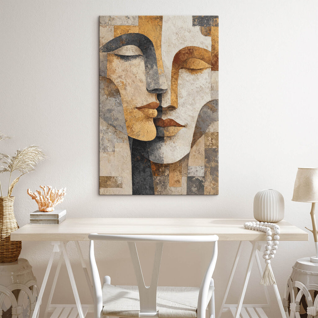Dois rostos dourados — interior 3