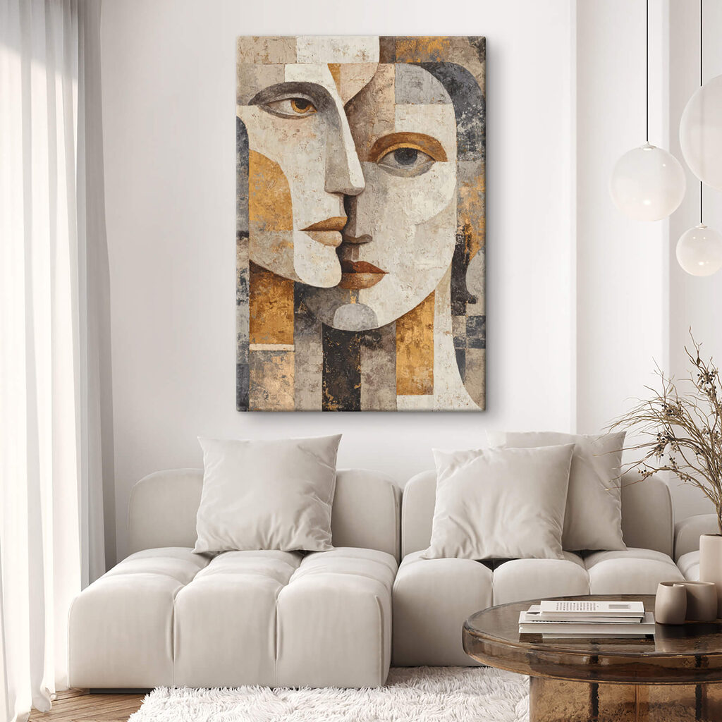 Dois olhares a cores — interior 1