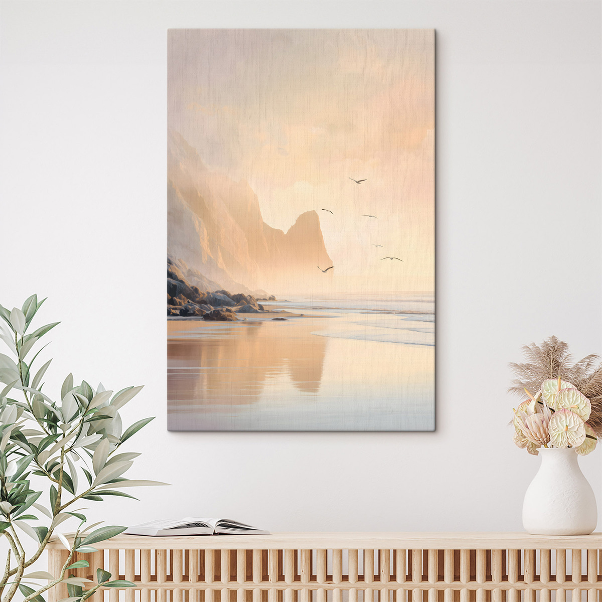 Oceano ao amanhecer — interior 1