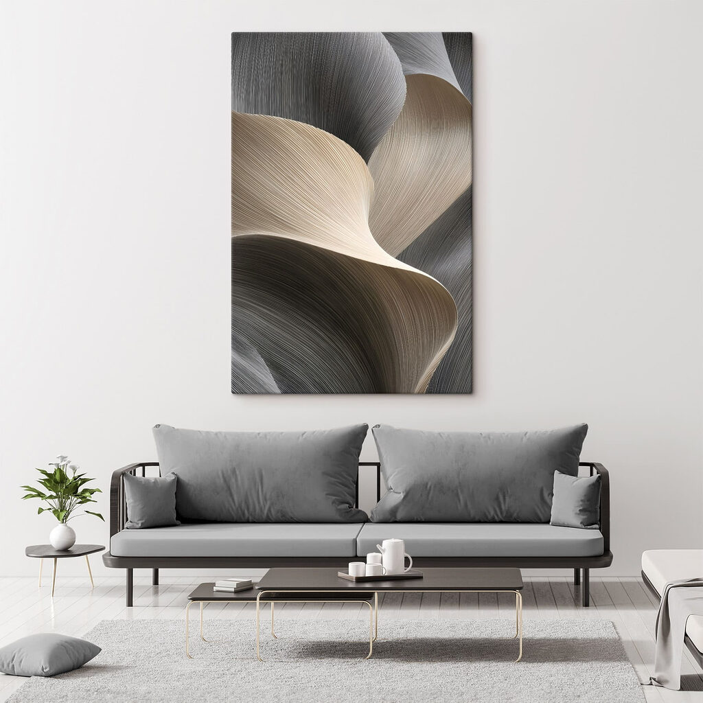 Leques sobre antracite — interior 2