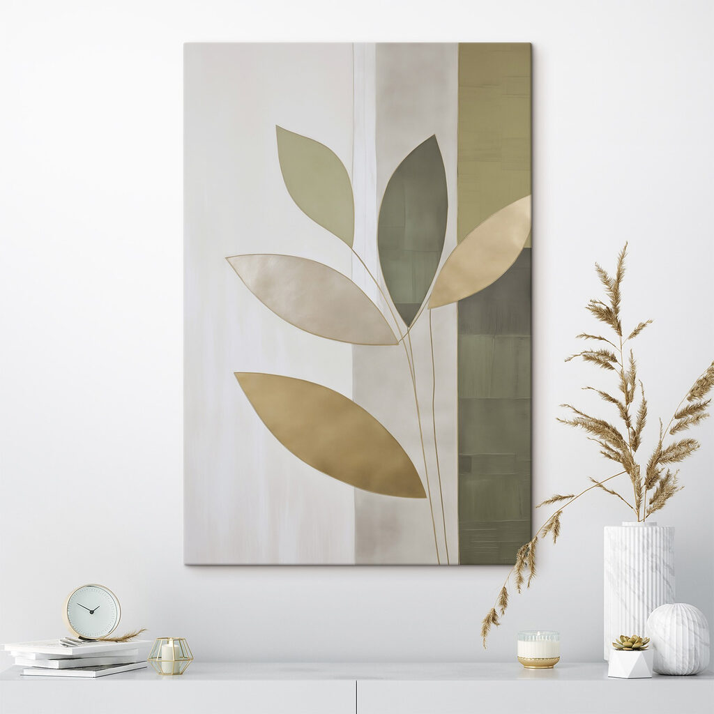 Cinco folhas sobre riscas — interior 1