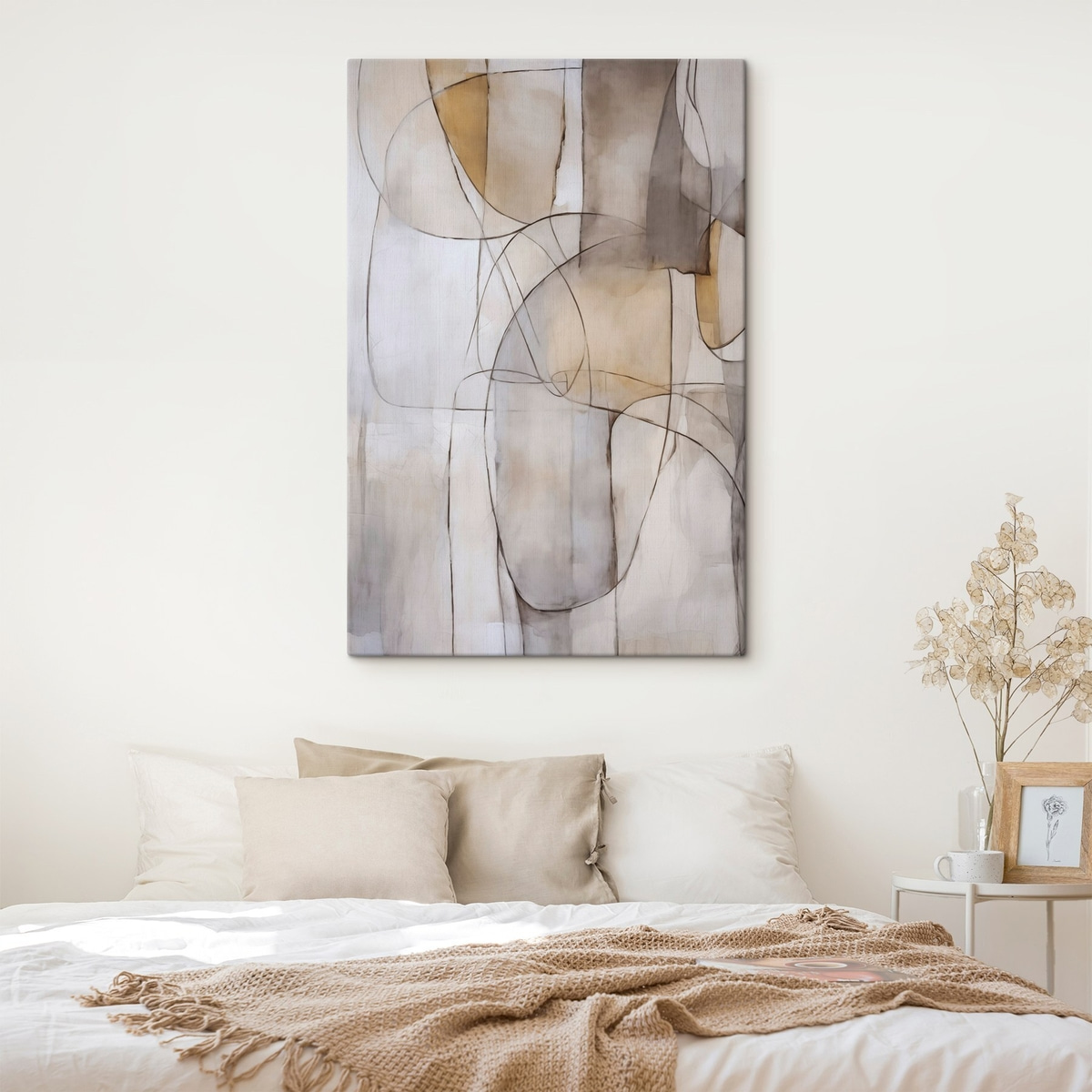 Imitação de pintura abstrata — interior 2