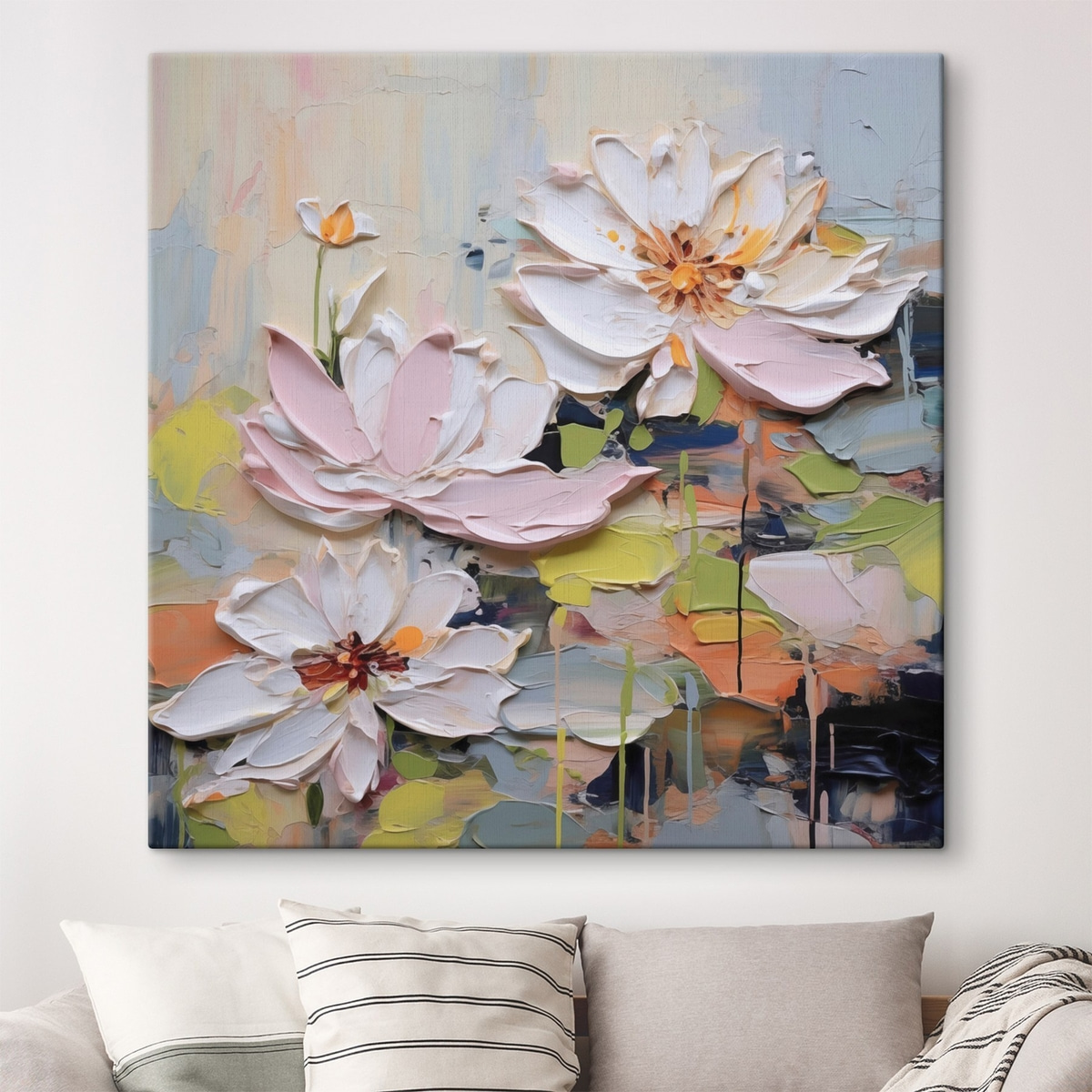 Lótus abstratos — interior 1