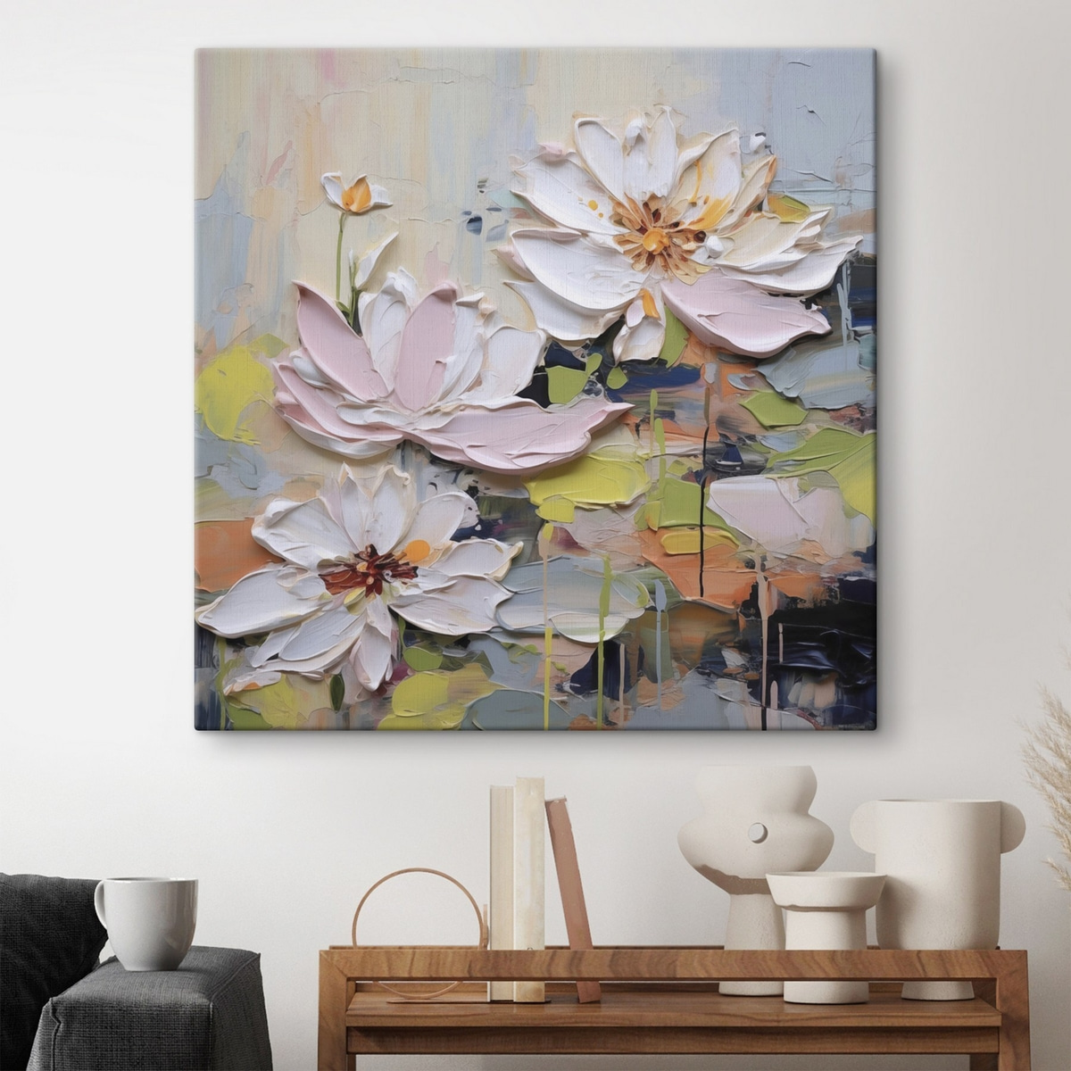 Lótus abstratos — interior 2