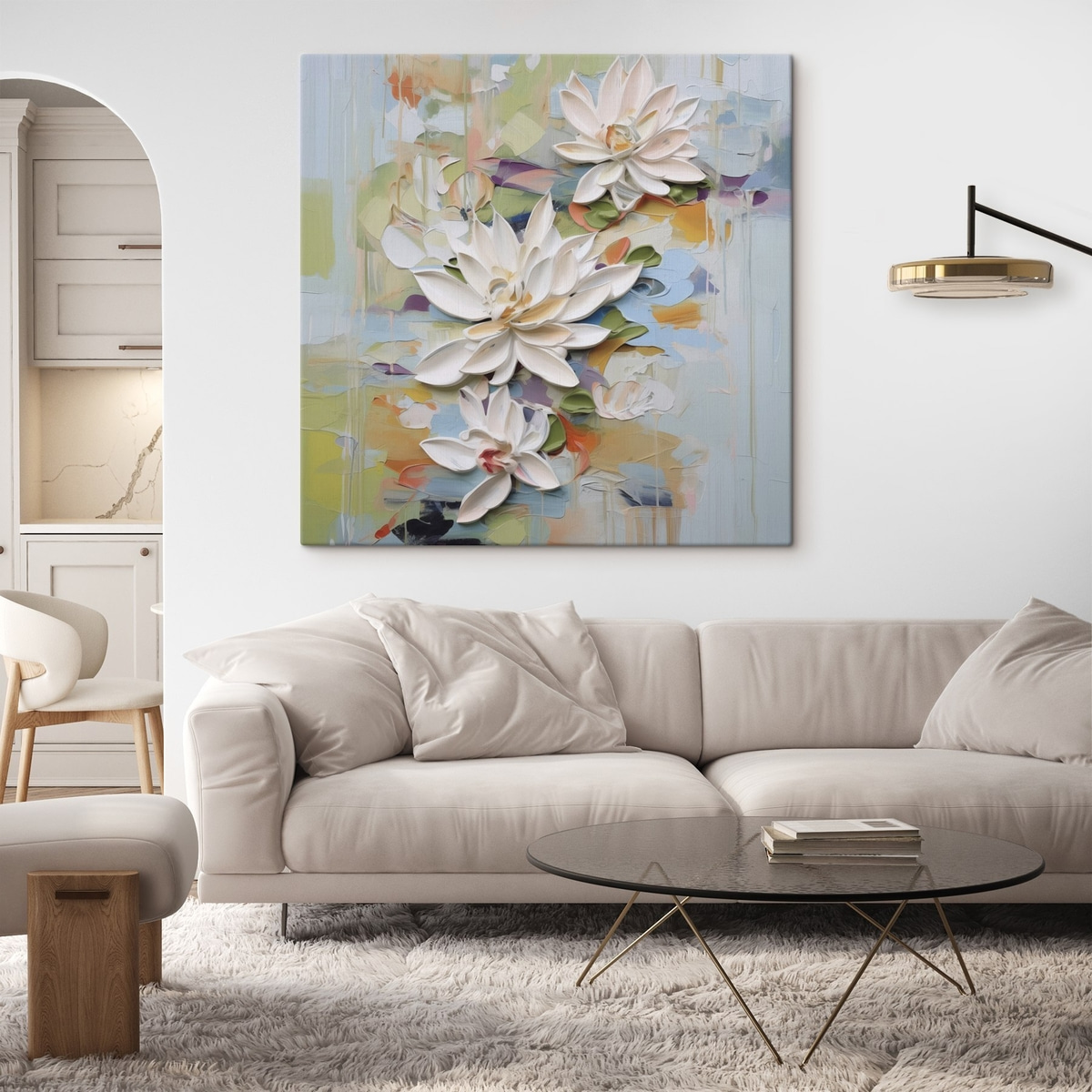 Lótus abstratos — interior 2