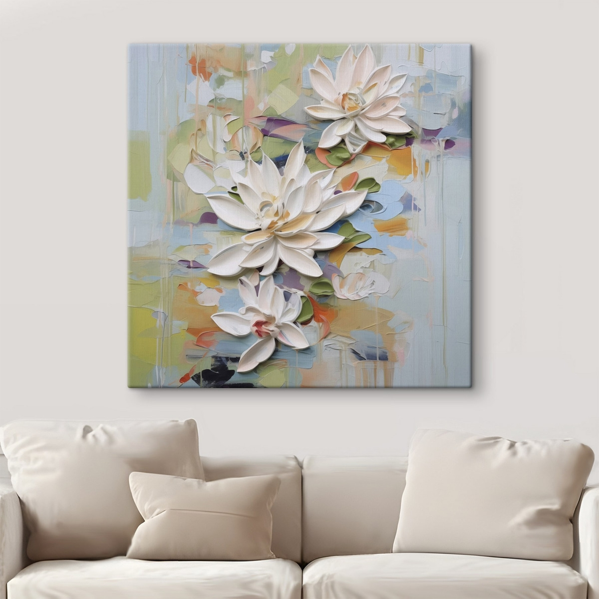 Lótus abstratos — interior 1