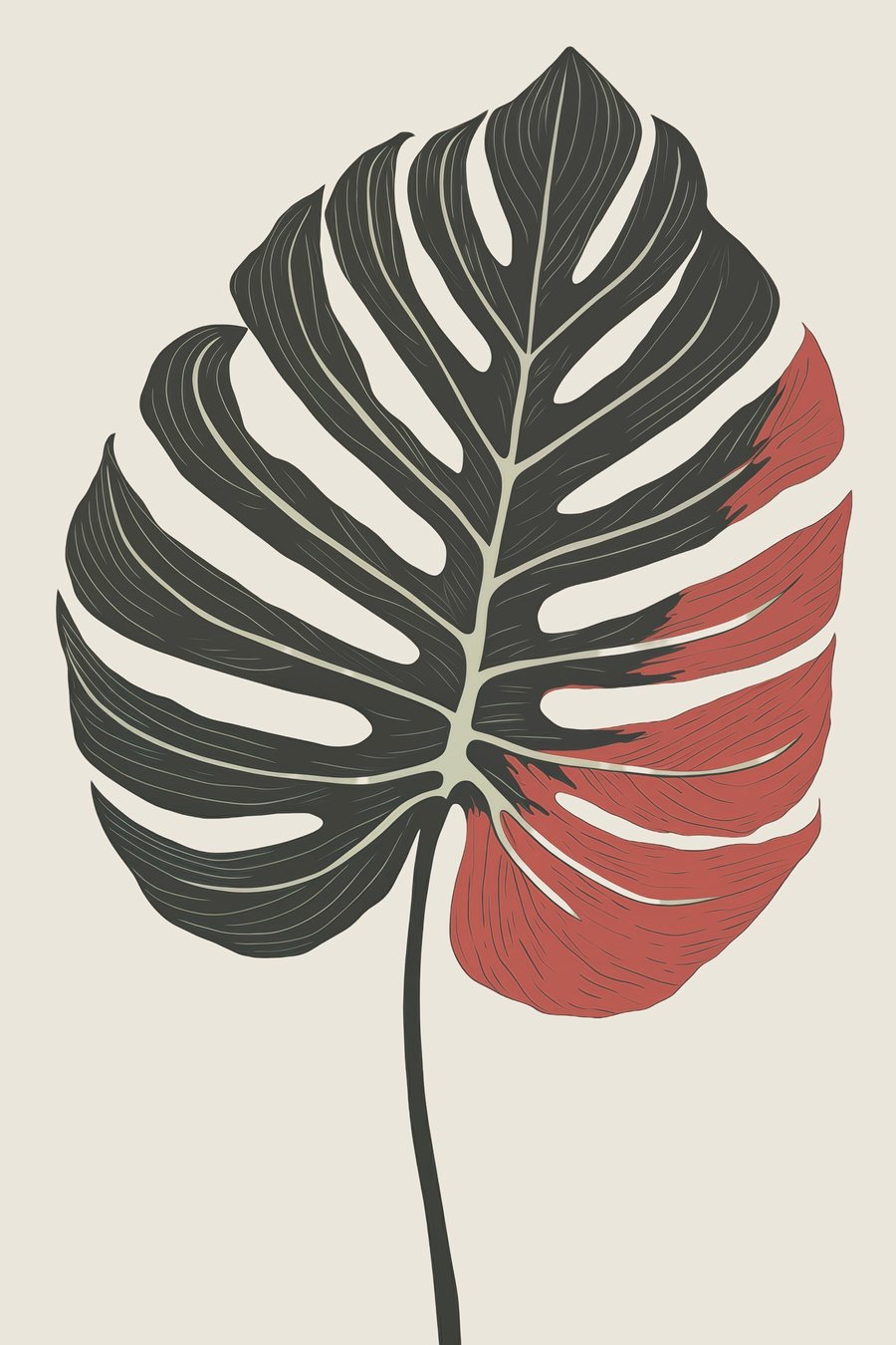 Folha tropical — design completo
