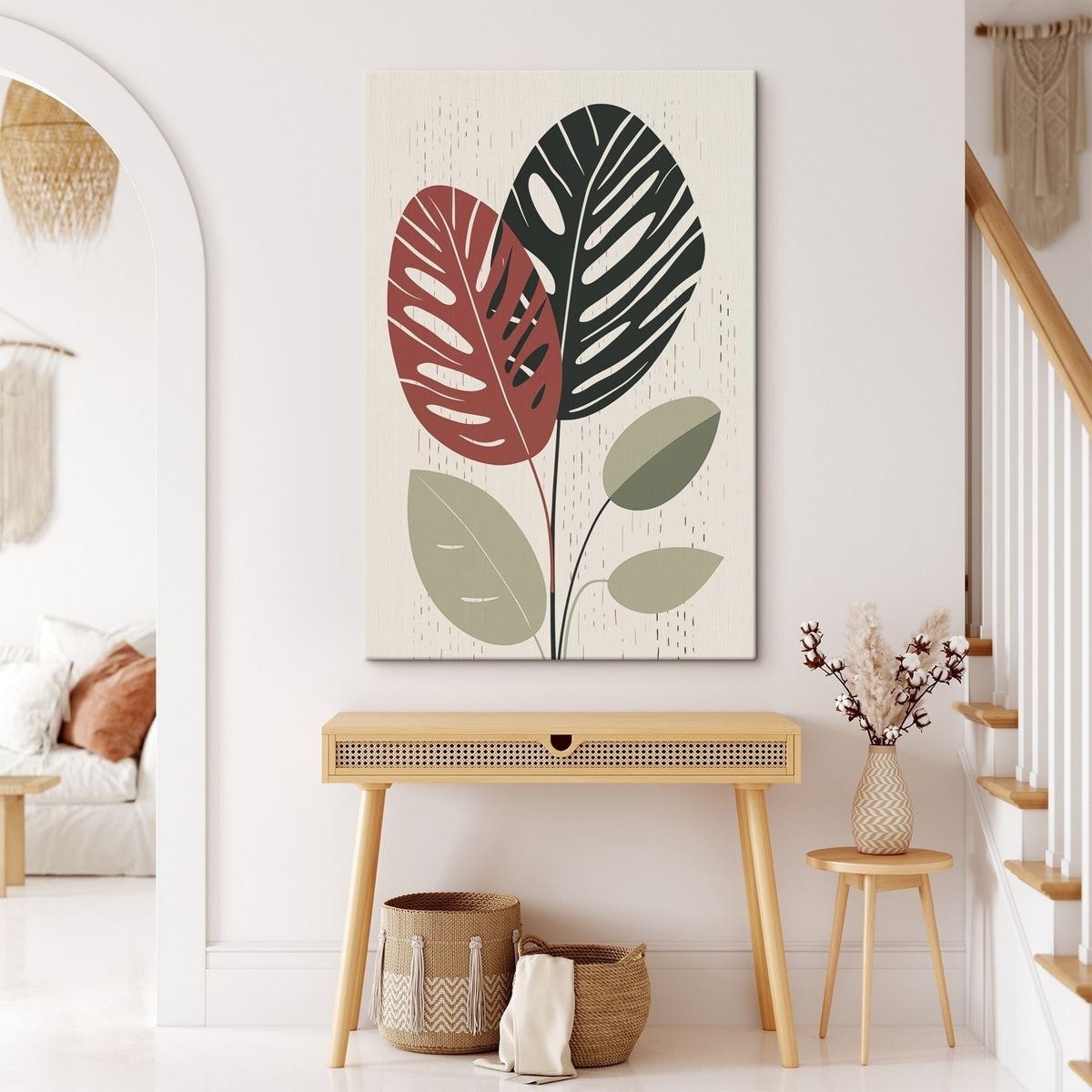 Folhagem tropical — interior 1