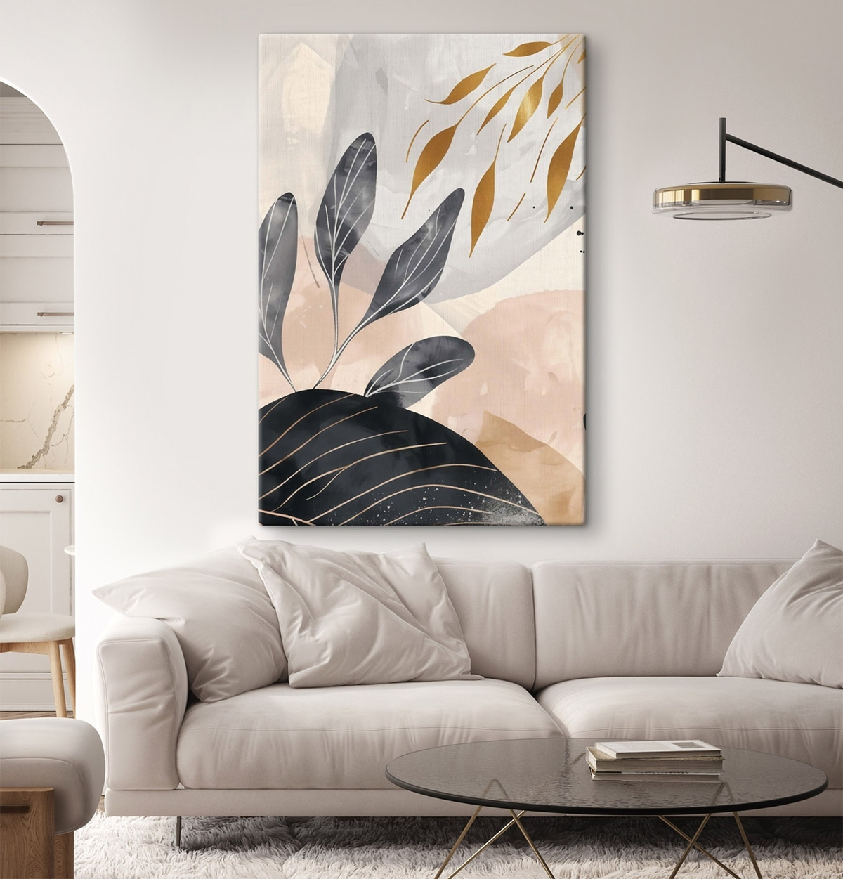 Abstração floral — interior 2