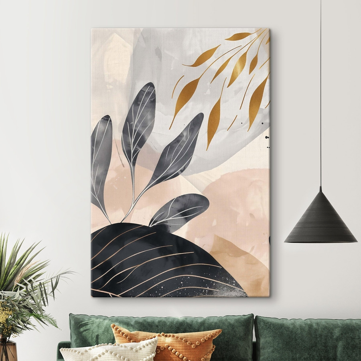 Abstração floral — interior 1
